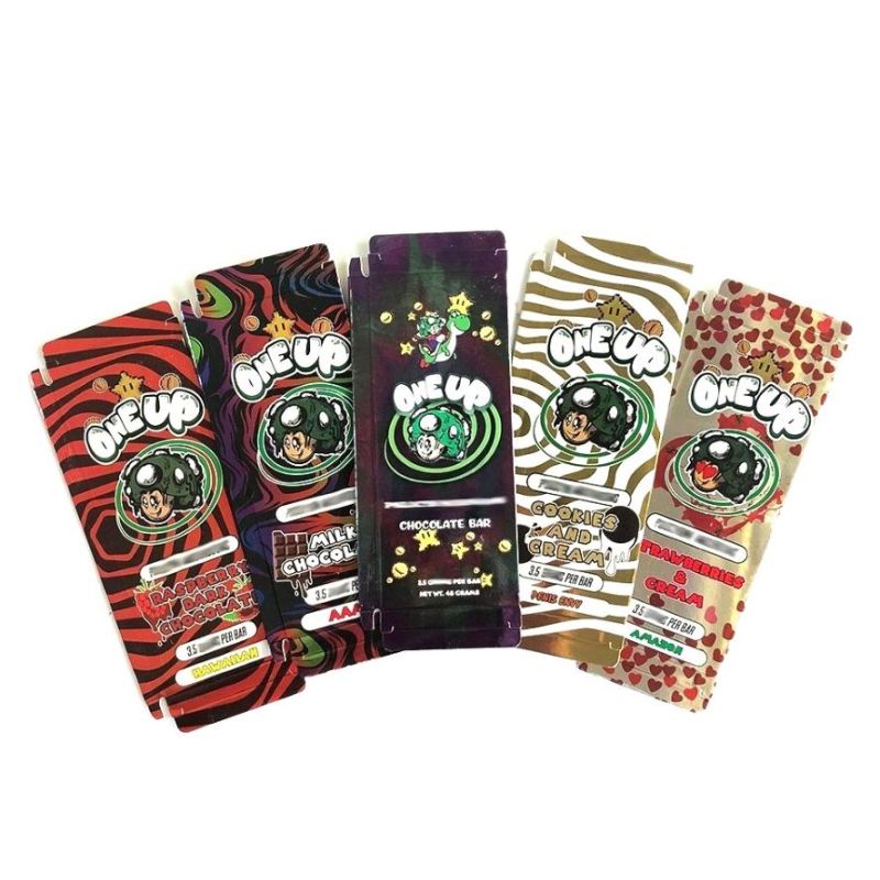 One Up 3.5G Mushroom Chocolate Bar Packaging Boxes
